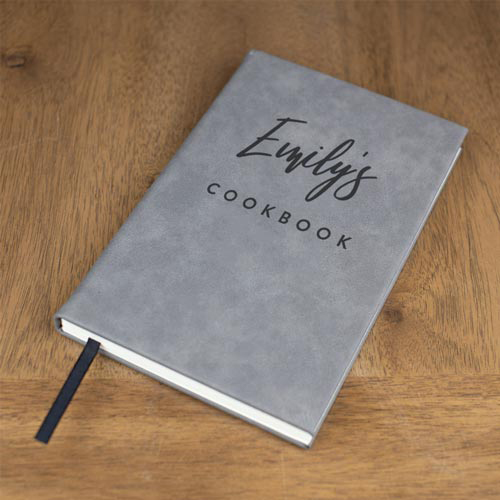Personalized Recipe Journal Kitchen Gifts