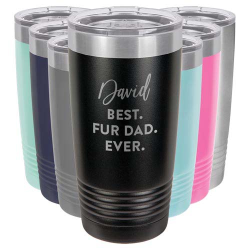 Personalized Travel Tumbler: gifts for cat lovers