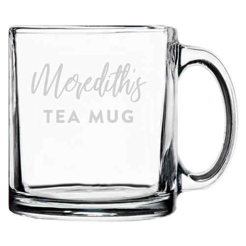 Personalized Tea Glasses