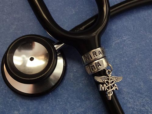 Custom Stethoscope Charm