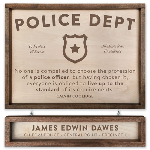 Best Personalized Police Department Gifts