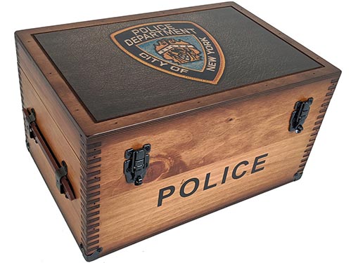 Keepsake Box for Retired Cops