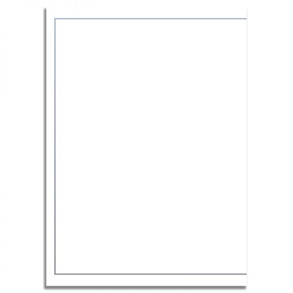 Back Side - 5X7 Happy Birthday Greeting Card Blue Cat