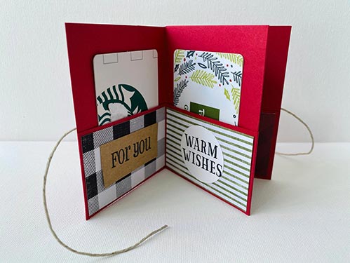 Gift Card Book