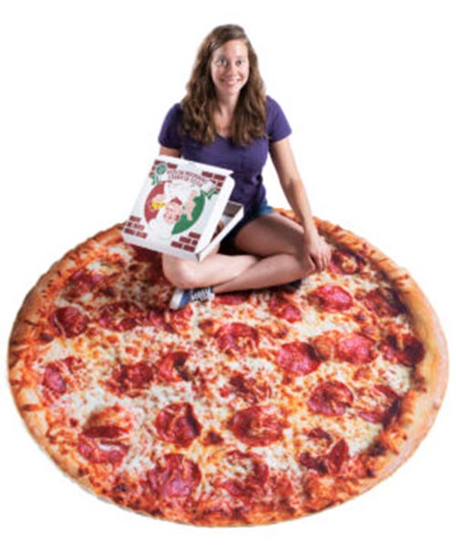 Large Pizza Blanket