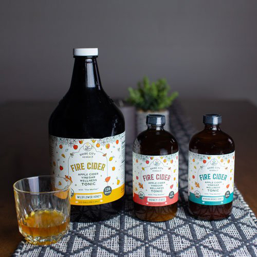 Organic Self-Care Gifts: Cider Tonic