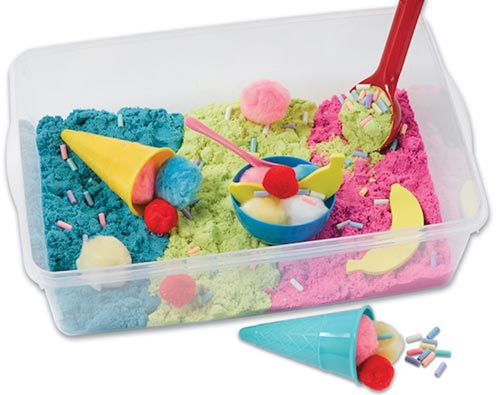 sensory toy gifts- Ice Cream Sensory Bin