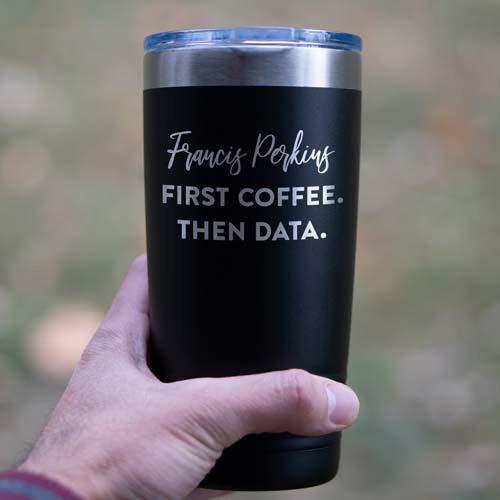 First Coffee, Then Data Personalized Mug