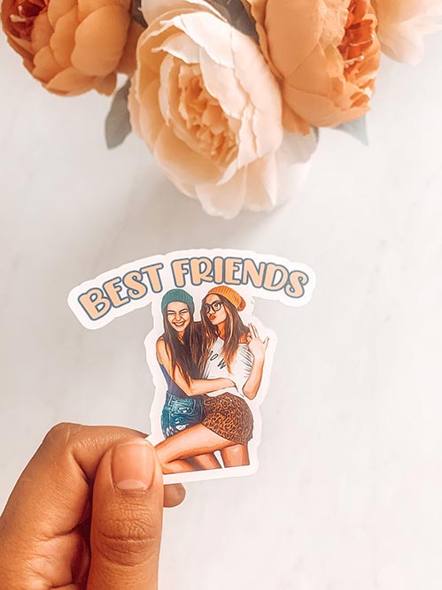 Best Friend Stickers
