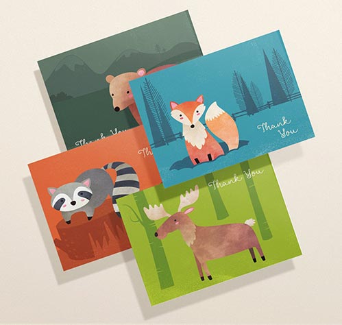 Thank You Cards for Kids
