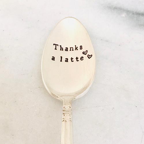 Thanks a Latte Spoon
