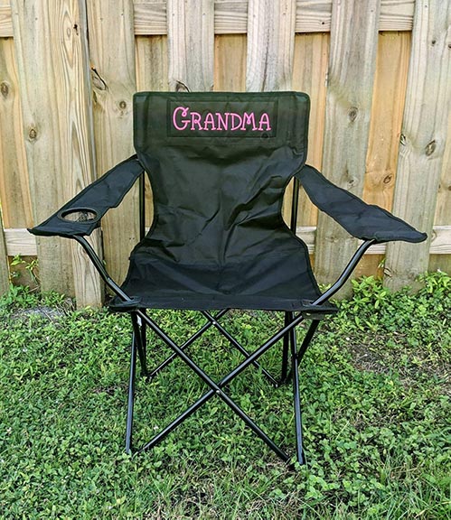 Personalized Outdoor Chair