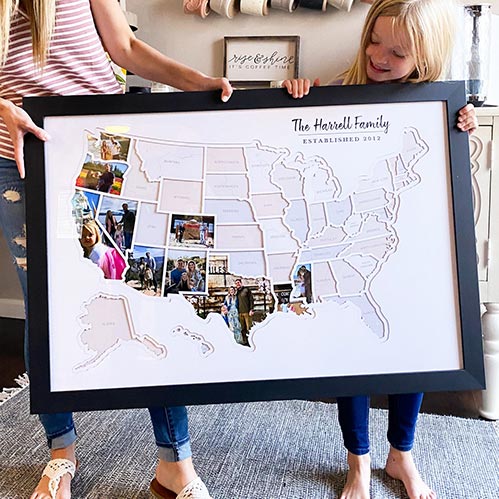 Personalized World Photo Map