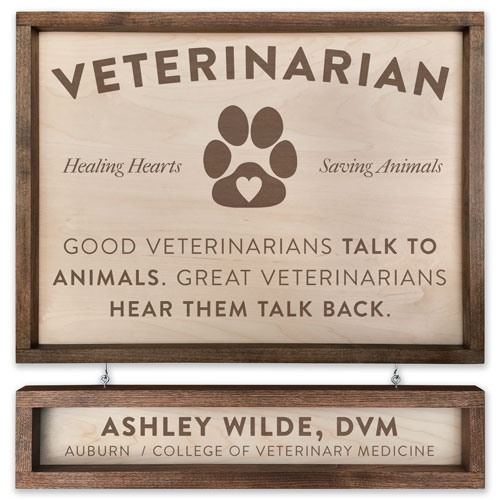 Pacific Crest Veterinarian Sign