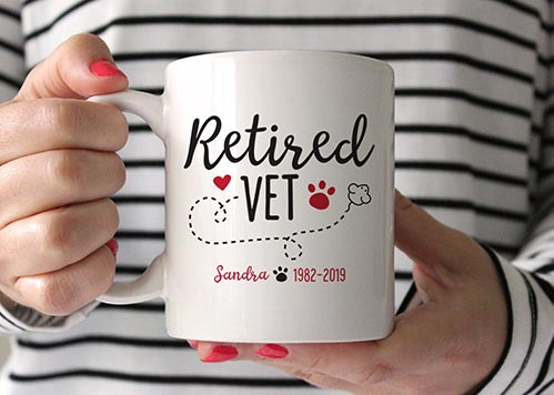 Retired Vet Mug