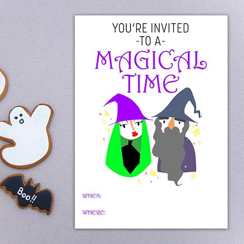 Halloween party ideas - You're Invited! Halloween Card